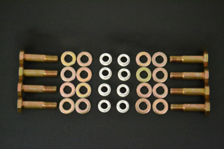 8-Bolt Fixed Hat (Non-Floating) Disc Attachment Hardware Kit