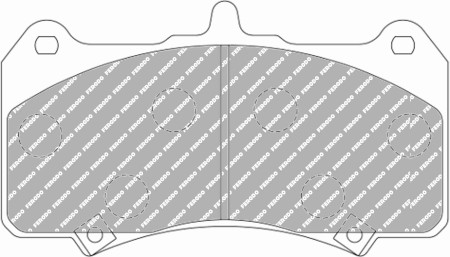 Ferodo FRP3147W DS1.11 Brake Pads (fits AP Racing CP9561/9562 Calipers)
